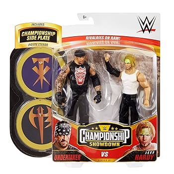 WWEクラシックスーパースター　アンダーテイカーVSマンカインド　2体セット WWE Wrestling Classic Superstars Undertaker & Paul Bearer